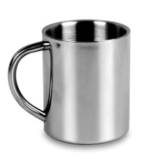 Steel Double Layer Coffee Mug